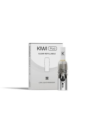 KIWI 2 POD RICAMBIO CLEAR TRASPARENTI 2 PEZZI Kiwi Vapor 1 - E-Smoking di Fiacco Marco 