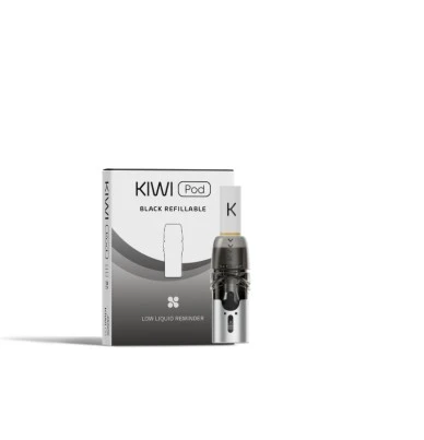 KIWI 2 POD RICAMBIO SOFT BLACK 2 PEZZII Kiwi Vapor 1 - E-Smoking di Fiacco Marco 