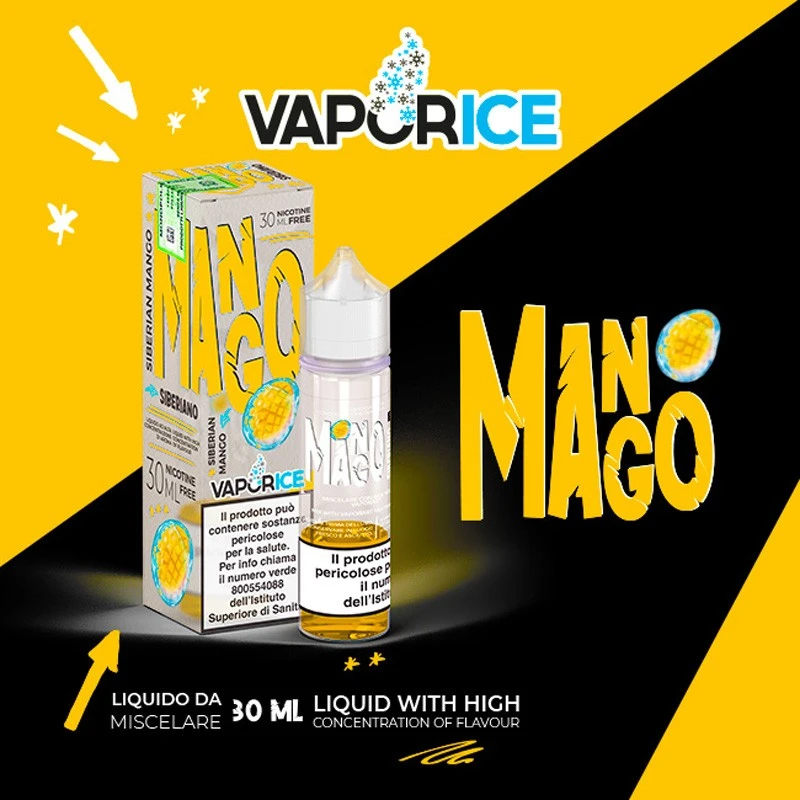 MANGO VAPORICE MIX&VAPE 30 ML VAPORART VAPORART 1 - E-Smoking di Fiacco Marco 