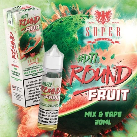 ROUND FRUIT D77 MIX&VAPE 30 ML SUPER FLAVOR VAPORART 1 - E-Smoking di Fiacco Marco 