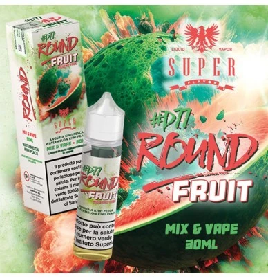 ROUND FRUIT D77 MIX&VAPE 30 ML SUPER FLAVOR VAPORART 1 - E-Smoking di Fiacco Marco 
