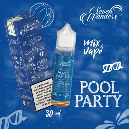 POOL PARTY MIX&VAPE 30 ML SEVEN WONDERS VAPORART 1 - E-Smoking di Fiacco Marco 