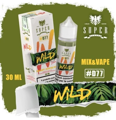 WILD D77 MIX&VAPE 30 ML SUPER FLAVOR VAPORART 1 - E-Smoking di Fiacco Marco 