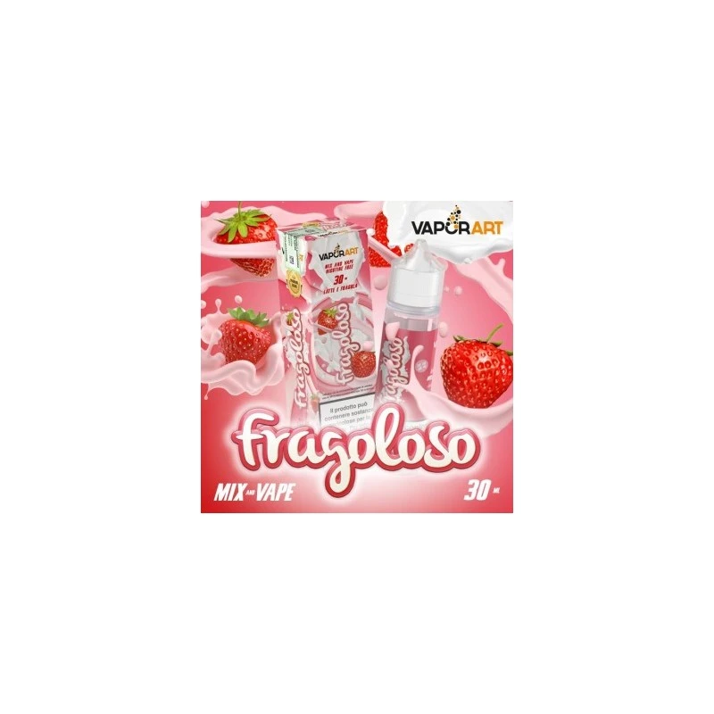 FRAGOLOSO MIX&VAPE 30 ML VAPORART VAPORART 1 - E-Smoking di Fiacco Marco 