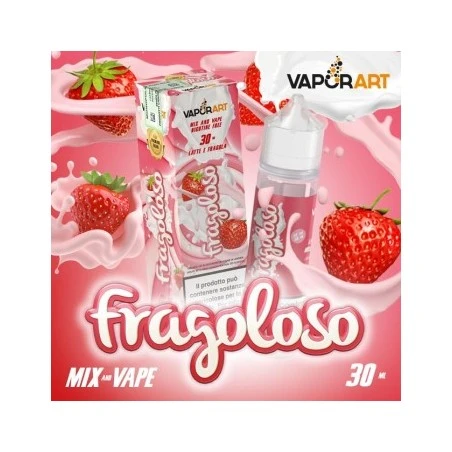 FRAGOLOSO MIX&VAPE 30 ML VAPORART VAPORART 1 - E-Smoking di Fiacco Marco 