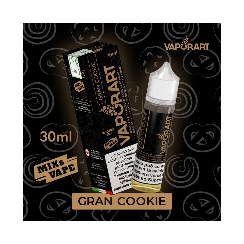 GRAN COOKIE MIX&VAPE 30 ML VAPORART VAPORART 1 - E-Smoking di Fiacco Marco 