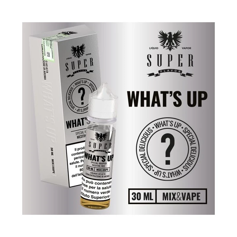 WHAT'S UP MIX&VAPE 30 ML SUPER FLAVOR VAPORART 1 - E-Smoking di Fiacco Marco 