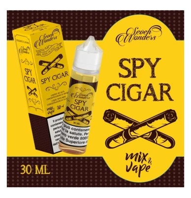 SPY CIGAR AROMA MIX&VAPE 30 ML SEVEN WONDERS VAPORART 1 - E-Smoking di Fiacco Marco 