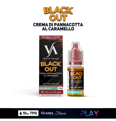 BLACKOUT PLAY LIQUIDO PRONTO NICOTINA 10 ML VALKIRIA 1 - E-Smoking di Fiacco Marco 