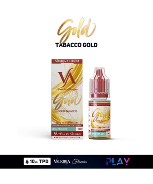 GOLD TABACCO PLAY LIQUIDO PRONTO10ML VALKIRIA