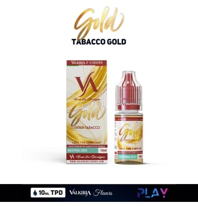 GOLD TABACCO PLAY LIQUIDO PRONTO NICOTINA 10 ML VALKIRIA 1 - E-Smoking di Fiacco Marco 