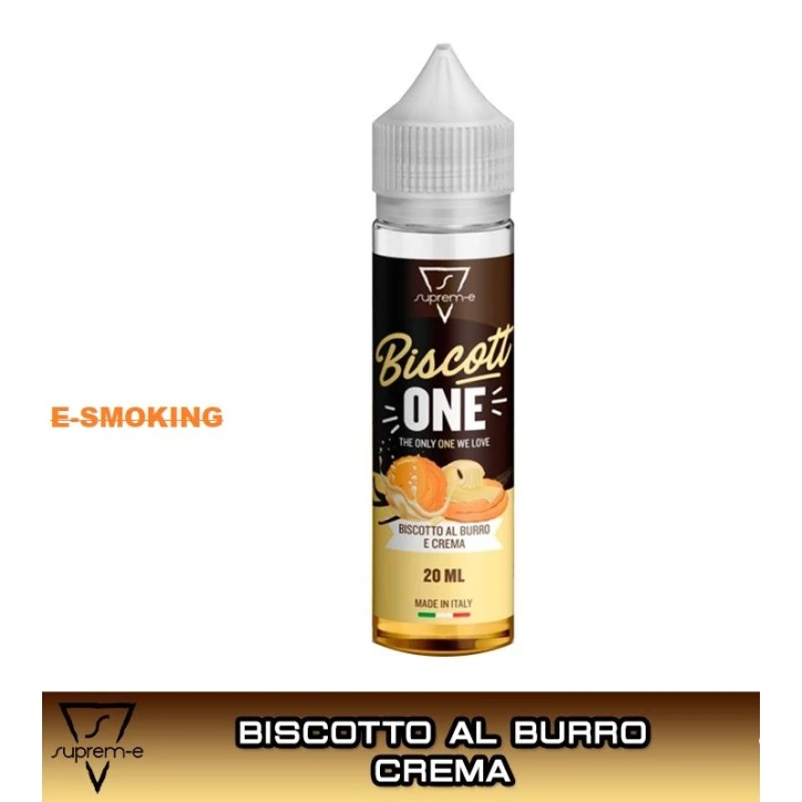 BISCOTTONE MIX&VAPE 20/60 ML SUPREM-E VANIGLIA BISCOTTO CREMA