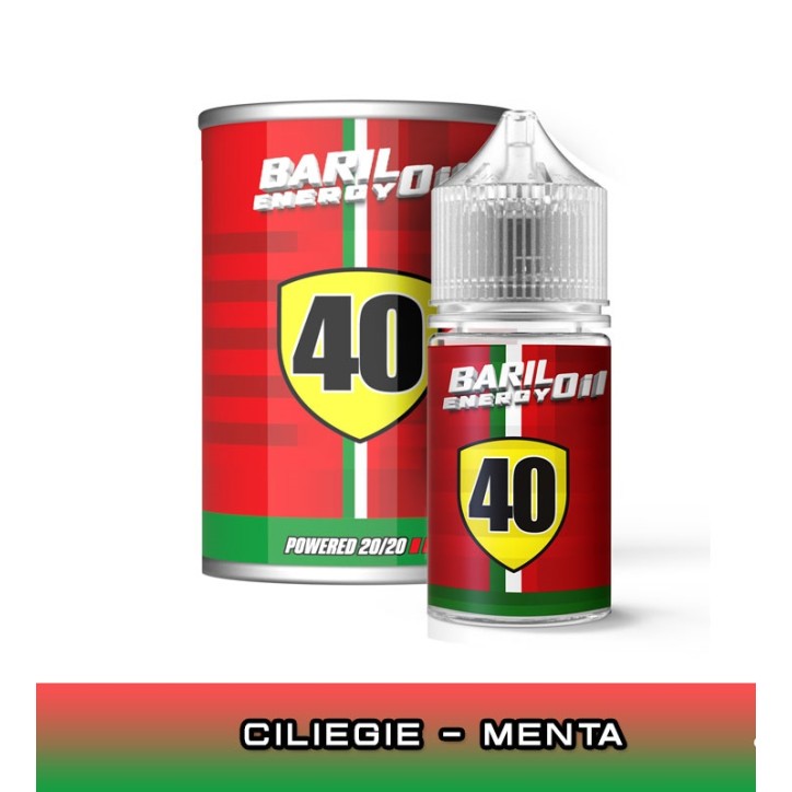 40 CHERRY RED MINT BARIL OIL AROMA 20 ML MARC LABO