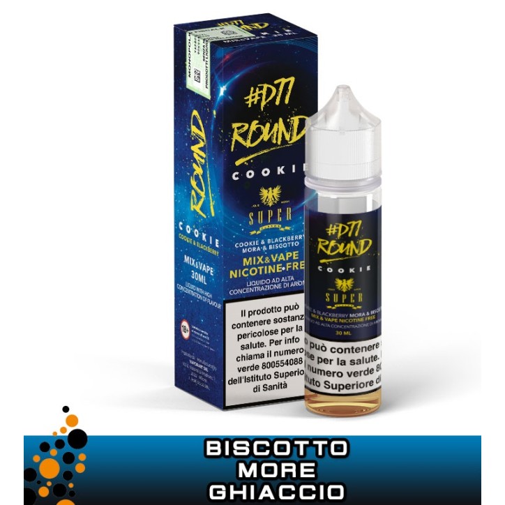 ROUND COOKIE D77 MIX&VAPE 30 ML SUPER FLAVOR