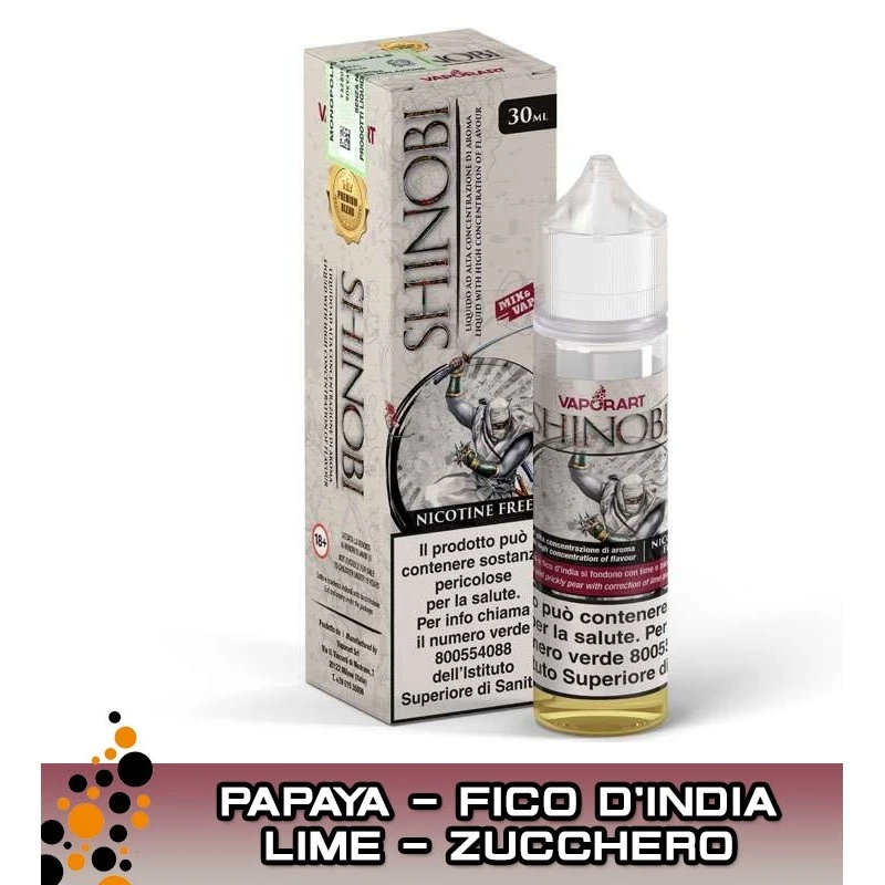 SHINOBI MIX&VAPE 30 ML VAPORART VAPORART 1 - E-Smoking di Fiacco Marco 