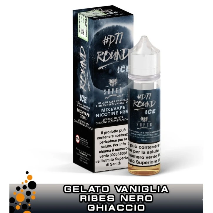 ROUND ICE D77 MIX&VAPE 30 ML SUPER FLAVOR