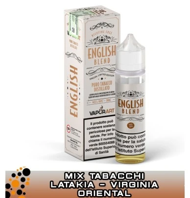 ENGLISH BLEND MIX&VAPE 30 ML VAPORART VAPORART 1 - E-Smoking di Fiacco Marco 