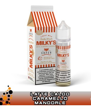 MILKY'S ALMOND CARAMEL MIX&VAPE 30 ML SUPER FLAVOR