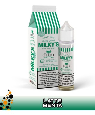 MILKY'S MILK & MINT MIX&VAPE 30 ML SUPER FLAVOR