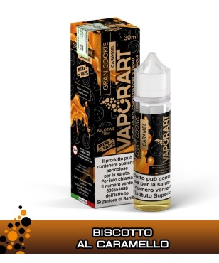 GRAN COOKIE CARAMEL MIX&VAPE 30 ML VAPORART