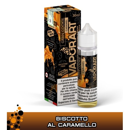 GRAN COOKIE CARAMEL MIX&VAPE 30 ML VAPORART