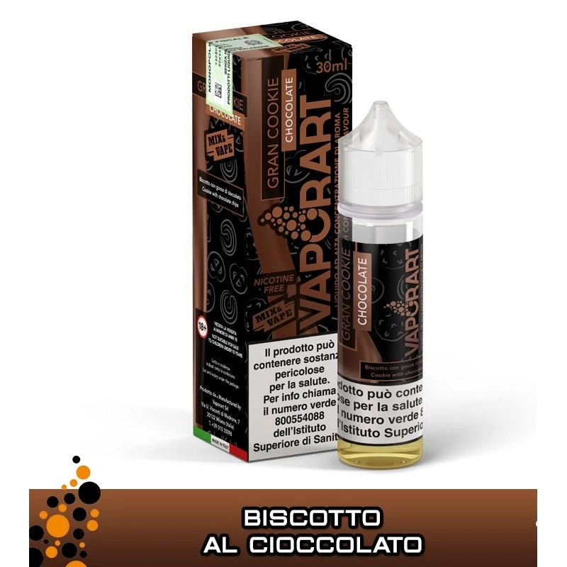 GRAN COOKIE CHOCOLATE MIX&VAPE 30 ML VAPORART VAPORART 1 - E-Smoking di Fiacco Marco 