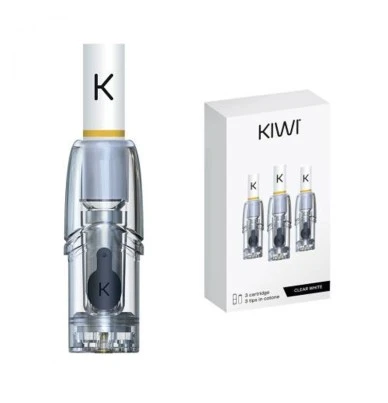POD RICAMBIO CON RESIZTENZA TRASPARENTI CLEAR KIWI VAPOR Kiwi Vapor 3 - E-Smoking di Fiacco Marco 