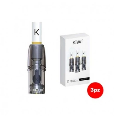 POD RICAMBIO CON RESIZTENZA SOFT BLACK PER KIWI VAPOR Kiwi Vapor 2 - E-Smoking di Fiacco Marco 