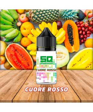 CUORE ROSSO  LIQUIDO FRUTTATO 10ML PRONTO SVAPO QUADRATO