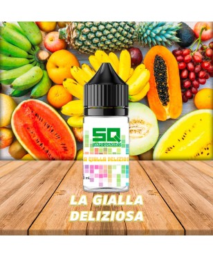 LA GIALLA DELIZIOSA  LIQUIDO FRUTTATO 10ML PRONTO SVAPO QUADRATO