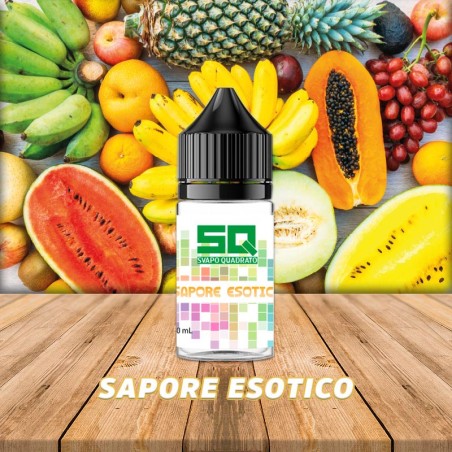 SAPORE ESOTICO LIQUIDO FRUTTATO 10ML PRONTO SVAPO QUADRATO