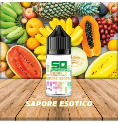 SAPORE ESOTICO LIQUIDO FRUTTATO 10ML PRONTO SVAPO QUADRATO SVAPOQUADRATO 1 - E-Smoking di Fiacco Marco 
