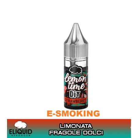 STRAWBERRY LEMON TIME AROMA CONCENTRATO 10 ML ELIQUID FRANCE