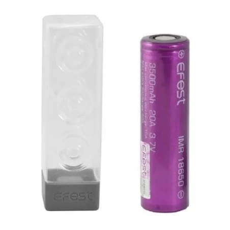 BATTERIA 20A 18650 3500MAH IMR EFEST SET DA 2 PEZZI EFEST 1 - E-Smoking di Fiacco Marco 