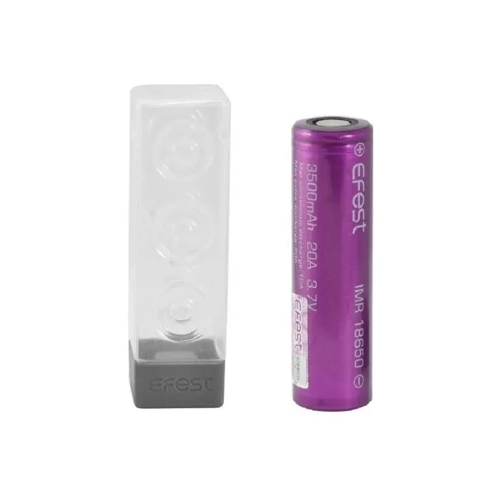 BATTERIA 20A 18650 3500MAH IMR EFEST SET DA 2 PEZZI