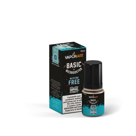 BASE 10ML 70/30 NICOBOOSTER CON E SENZA NICOTINA VAPORART