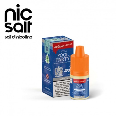 POOL PARTY SALI DI NICOTINA 10 ML VAPORART