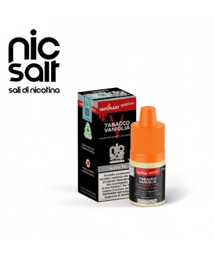 TABACCO VANIGLIA SALI DI NICOTINA 10 ML VAPORART