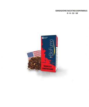 TABACCO AMERICANO LIQUIDO PRONTO 10 ML BIOFUMO