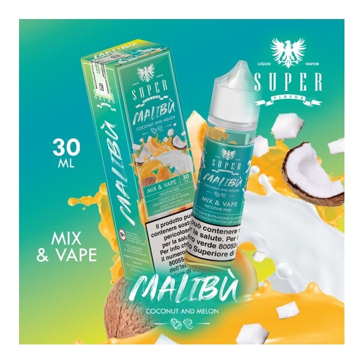 MALIBU MIX&VAPE 30 ML SUPER FLAVOR