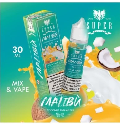 MALIBU MIX&VAPE 30 ML SUPER FLAVOR VAPORART 1 - E-Smoking di Fiacco Marco 