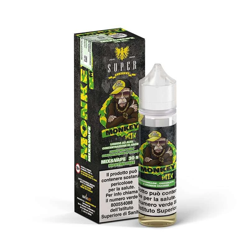 MONKEY MIX&VAPE 30 ML SUPER FLAVOR VAPORART 1 - E-Smoking di Fiacco Marco 