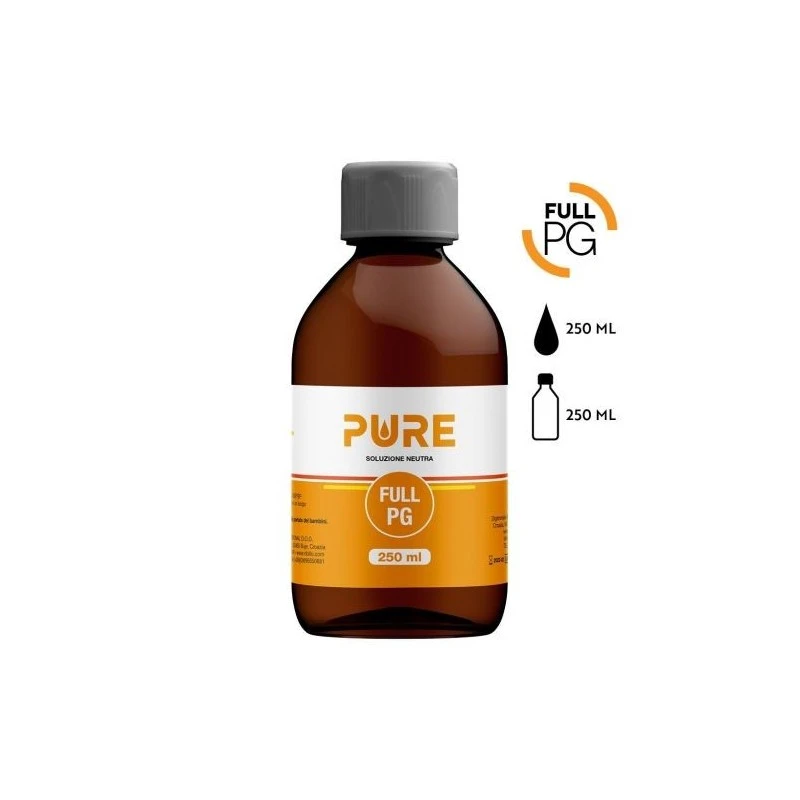 GLICOLE PROPILENICO 250 ML BOTTIGLIA DA 250 PURE Ribilio 1 - E-Smoking di Fiacco Marco 