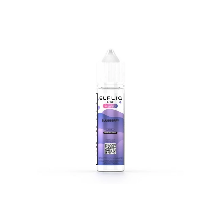 BLUEBERRY LIQUIDO SHOT 20 ML ELFLIQ MIRTILLO
