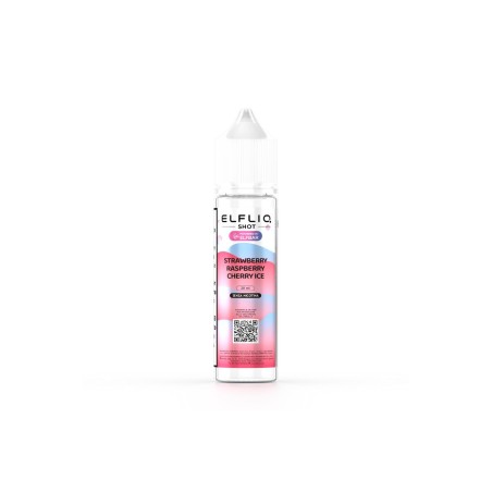 STRAWBERRY RASPBERRY CHERRY ICE LIQUIDO SHOT 20 ML ELFLIQ