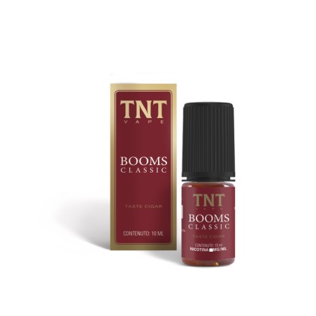 BOOMS CLASSIC 10 ML LIQUIDO PRONTO NICOTINA TNT VAPE