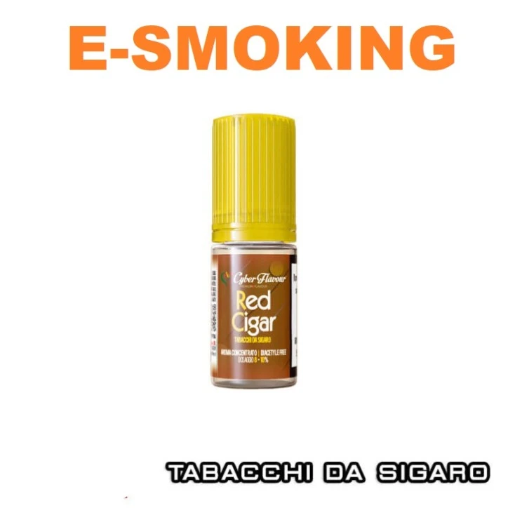 RED CIGAR AROMA CONCENTRATO 10 ML CYBER FLAVOUR