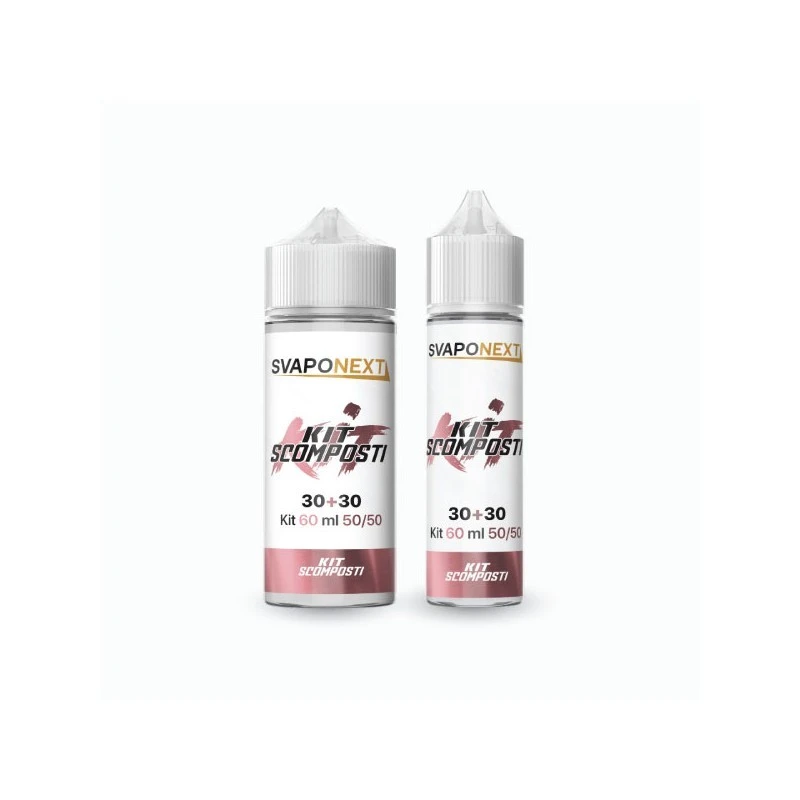 KIT SCOMPOSTO ROSA 60ML 50/50 SVAPONEXT SVAPONEXT 1 - E-Smoking di Fiacco Marco 