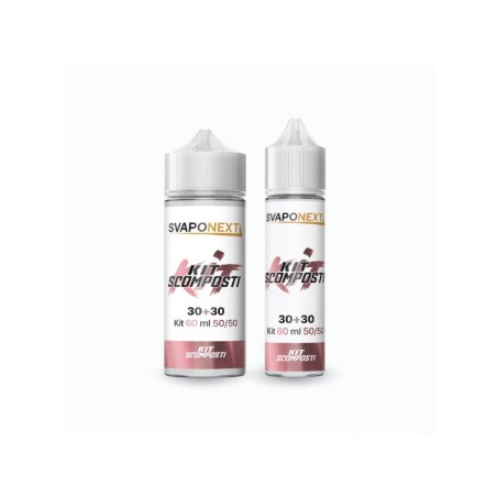 KIT SCOMPOSTO ROSA 60ML 50/50 SVAPONEXT