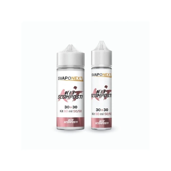 KIT SCOMPOSTO ROSA 60ML 50/50 SVAPONEXT